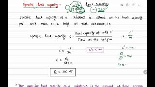 6 Specific heat capacity  calorimetry [upl. by Turnbull]