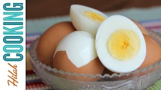 How to Make Easy Peel Boiled Eggs  Hilah Cooking [upl. by Emirak]