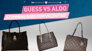 GUESS VS ALDO Stunning Bags for Valentine  Valentines Day Gifts for Her [upl. by Mateusz]