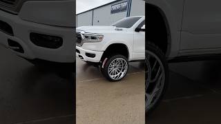 Ram 1500 Hemi dodgeram ramtrucks rolling out on a new set of 24x14 Hardcore wheels [upl. by Orferd]