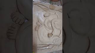 clayworks muralart jai gnesha [upl. by Charleen]