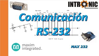 Comunicación RS232 Análisis y ensayos con MAX232 [upl. by Erbes]