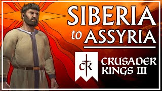 Restoring Assyria from Siberia  Unlanded Crusader Kings 3 Challenge [upl. by Etteniuqna]