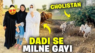 Dadi Se Milne Gayi  First time Cholistan Gayi  Malik Waqar Vlogs [upl. by Sinne662]