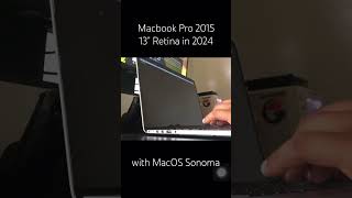 Macbook Pro 2015 in 2024 using MacOS Sonoma macbook intelmacbook opencore apple macbookpro [upl. by Fairley]