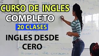 Curso de ingles desde el inicio COMPLETO Y GRATIS para principiantes [upl. by Krispin]