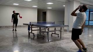 Penhold vs Shakehand  Friendly Match wHasan Highlights 3 tabletennis penholder pingpong [upl. by Siro523]