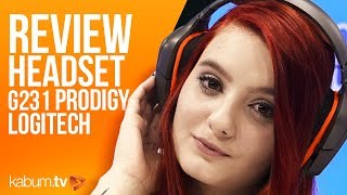 Headset Gamer Logitech G231 Prodigy feat Natasha Rattacasso  KaBuM [upl. by Maxey]