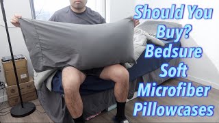 Should You Buy Bedsure Soft Microfiber Pillowcases [upl. by Ayhtnic]