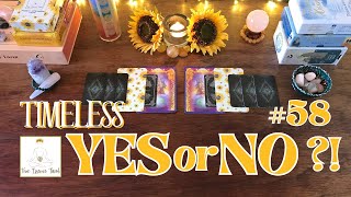 ✨ YES or NO Timeless Tarot Card Reading 58 💫 Quick Confirmation Answers for your Question [upl. by Brubaker]