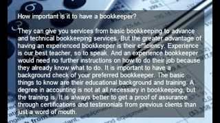 Basic bookkeeping and bookkeeping services What does a bookkeeper do [upl. by Omrellig342]