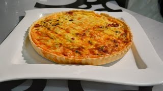 Receta Quiche de tocino con puerro [upl. by Brade]