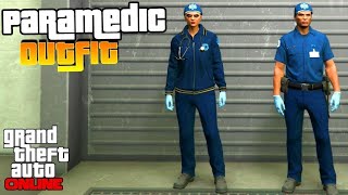 HOW TO GET THE PARAMEDIC OUTFIT IN GTA OUTFIT TUTORIAL [upl. by Anastassia]