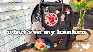 Whats In My Backpack  Fjallraven Kanken Mini [upl. by Lunnete476]