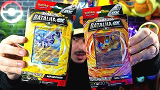 Novos Decks Inicias de PokÃ©mon TCG  Victini e Miraidon ex [upl. by Hershel]