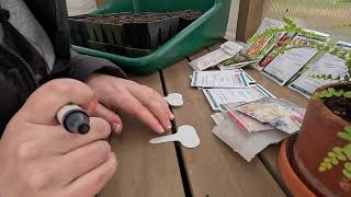 🌱🪴Second Seed Sowing of the Year Epic Gardening Seed Trays🌱🪴 [upl. by Radburn]