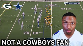 Cowboys Fan Reacts to Cowboys vs Packers LOSS NFL Playoffs [upl. by Sol]