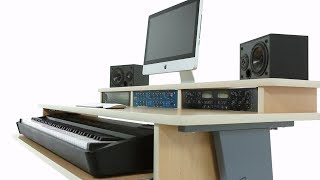 AZ2 Maple Keyboard Studio Desk [upl. by Ettesel]