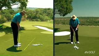 Wedge Week Dave Pelz tips for high soft wedge shots  Golf Channel [upl. by Marthe30]