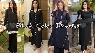 Casual Wear Black Dresses  Lawn Dress Designs💖 [upl. by Atsocal45]