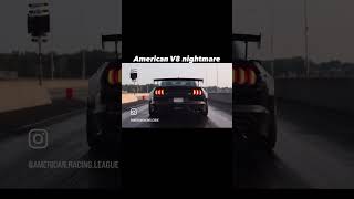 Shelby GT500 Code Red Quarter Mile Run 859sec  161mph Créditos americanracingleague [upl. by Cimbura]