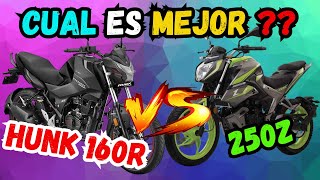 ITALIKA 250Z🆚HERO HUNK 160R CUAL COMPRAR❓ [upl. by Clarence]