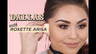 TUTORIAL WITH ROXETTE ARISA  featuring dallas dustyrose blush amp bronzer [upl. by Cooperstein]