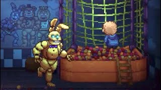 SPRING BONNIE CHASE SCENE  FNAF INTO THE PIT [upl. by Claudia]