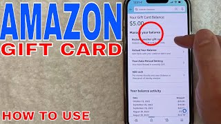 ✅ How To Use Amazon Gift Card 🔴 [upl. by Ilyse]