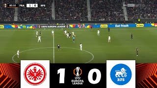 Eintracht Frankfurt vs FC RFS 10  UEFA Europa League 202425  Match Highlights [upl. by Solange]