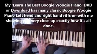 Learn Fantastic Boogie Woogie Piano Lesson Tutorial Terry Miles [upl. by Detta]