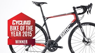 BMC Granfondo GF01 Disc 105  Bike of the Year 2015 Winner [upl. by Nickolai713]