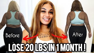 How To Lose 20 Pounds in ONE MONTH [upl. by Dnaltroc]