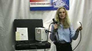 1800Endoscopecom 3 Meter Equine Horse Fiberscope Endoscopy [upl. by Nadruoj]