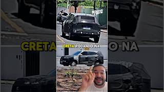 NOVO CRETA 2025 JÁ ESTÁ RODANDO creta automotivo carros [upl. by Erdda]