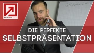 Vorstellungsgespräch  die perfekte Selbstpräsentation mit Beispiel [upl. by Ahsayn318]