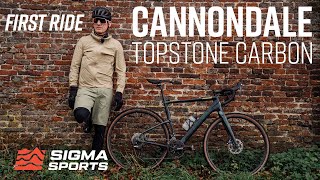 Matt Stephens Cannondale Topstone Carbon Ultegra Disc RX Gravel Road Bike First Ride  Sigma Sports [upl. by Laraine]