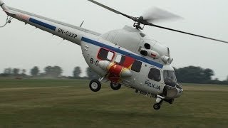 Crazy Pilot Shows How To Fly The Mi2 Police Helicopter HD [upl. by Ociram]