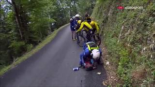 ChuteFall Cyclisme Compil2  Tour de France 2017 [upl. by Nangem]