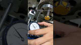 measure end play crankshaft engine engine dieselengine [upl. by Socrates]