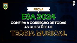 Questão 49 Teoria Musical  Gabarito ESA 2024 [upl. by Carlin263]