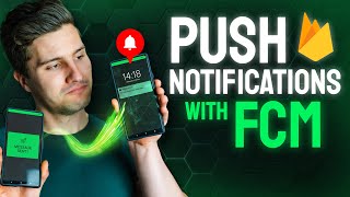 How to Implement Firebase Push Notifications on Android FCM  Backend [upl. by Negam]