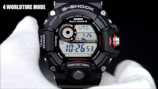 GSHOCK MASTER OF G RANGEMAN GW9400 Demonstration Gショック レンジマン デモンストレーション [upl. by Trow683]