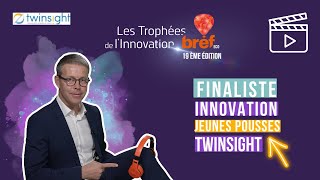 Mathieu RIMAUD Twinsight Finaliste Innovation jeunes pousses [upl. by Aniat]