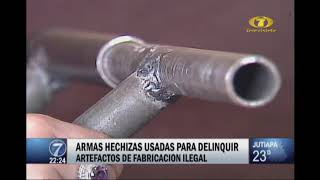 Armas hechizas usadas para delinquir [upl. by Onavlis]