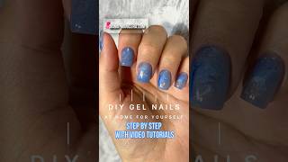 DIY gel nails at home for yourself diynails russianmanicure nailart naildesign nailinspo [upl. by Grassi]