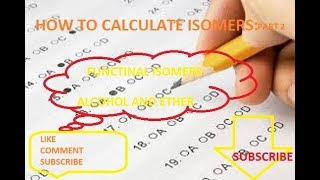 How to calculate isomers tricks part 2 [upl. by Wenoa897]