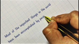 Write neat handwriting  Simple handwriting English  Neat handwriting styles [upl. by Asenad]