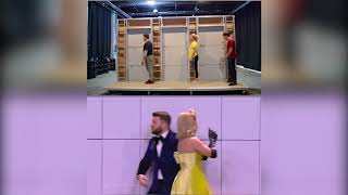 DoReDoS  My Lucky Day  Moldova Behind the Scenes VS Live Performance  Eurovision 2018 [upl. by Cheria197]