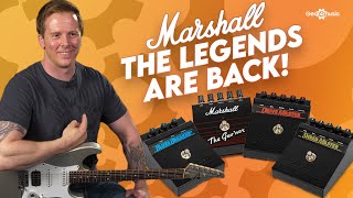 New Marshall Pedal Lineup  Gear4music Guitars [upl. by Niro927]